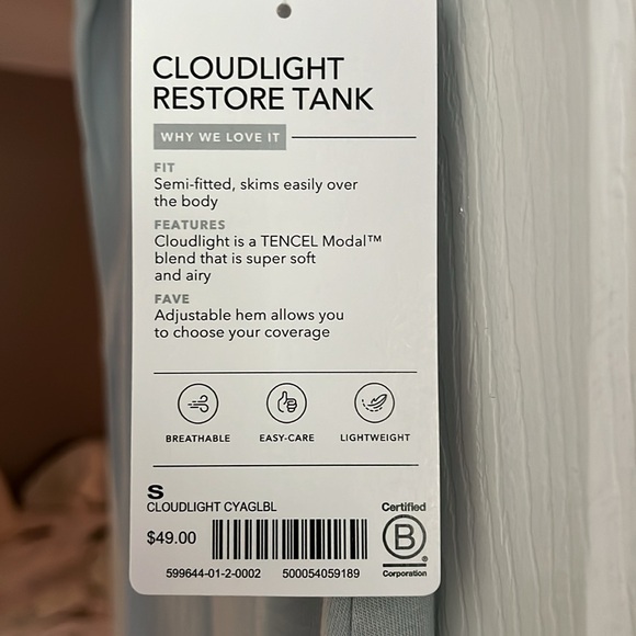 Athleta Cloudlight Restore Tank - Picture 4 of 4
